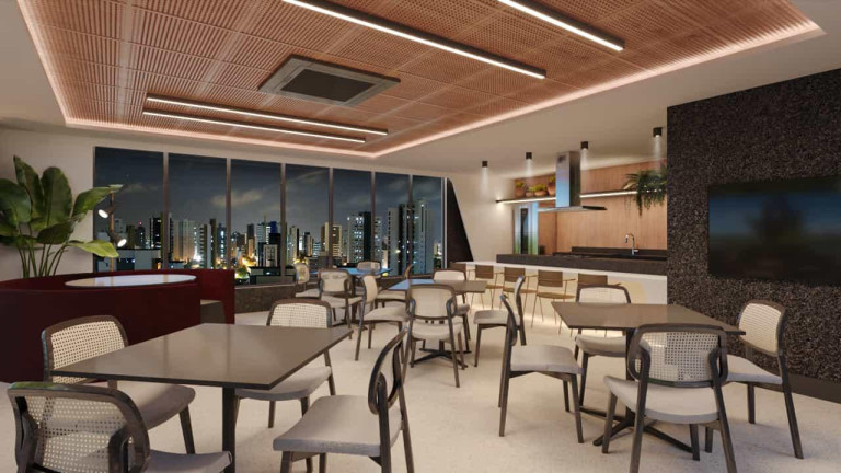 Imagem Apartamento com 1 Quarto à Venda, 40 m²em Aldeota - Fortaleza