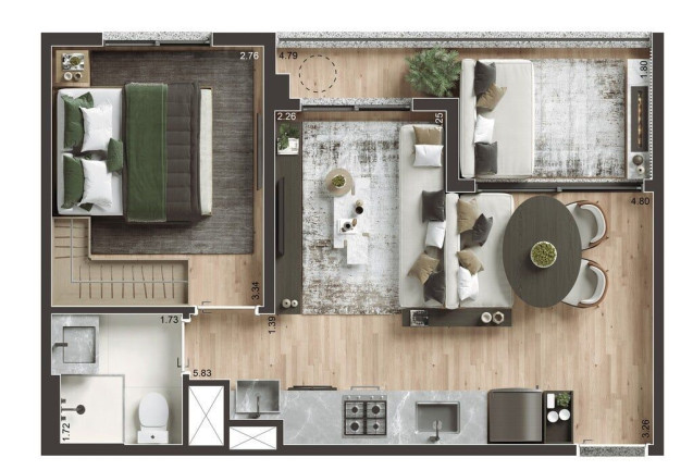 Imagem Apartamento com 2 Quartos à Venda, 38 m² em Saúde - São Paulo Imagem Apartamento com 2 Quartos à Venda, 38 m² em Saúde - São Paulo