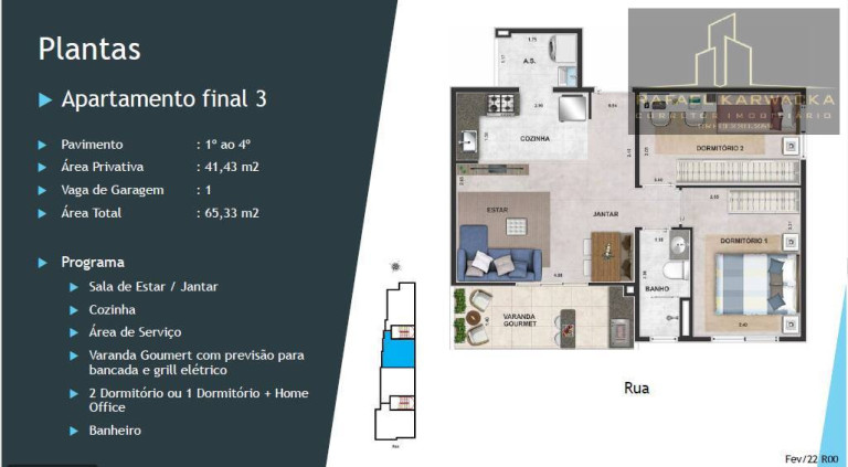 Imagem Apartamento com 2 Quartos à Venda, 41 m² em Cipava - Osasco