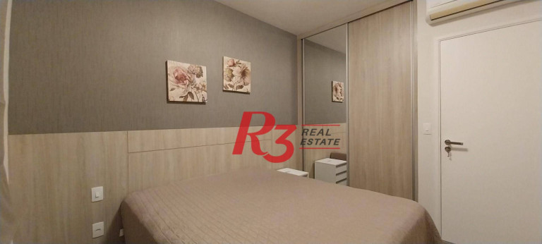 Imagem Apartamento com 1 Quarto para Alugar, 50 m² em Gonzaga - Santos Imagem Apartamento com 1 Quarto para Alugar, 50 m² em Gonzaga - Santos