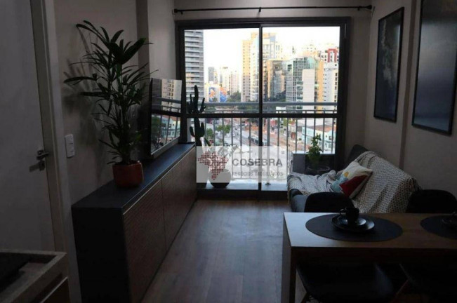 Apartamento com 1 Quarto para Alugar, 27 m² em Vila Olímpia - São Paulo