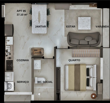 Imagem Apartamento com 3 Quartos à Venda, 86 m² em Intermares - Cabedelo Imagem Apartamento com 3 Quartos à Venda, 86 m² em Intermares - Cabedelo