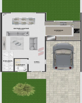 Imagem Sobrado com 3 Quartos à Venda, 111 m² em Cajuru - Curitiba