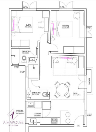 Imagem Apartamento com 2 Quartos à Venda, 70 m² em Botafogo - Rio De Janeiro