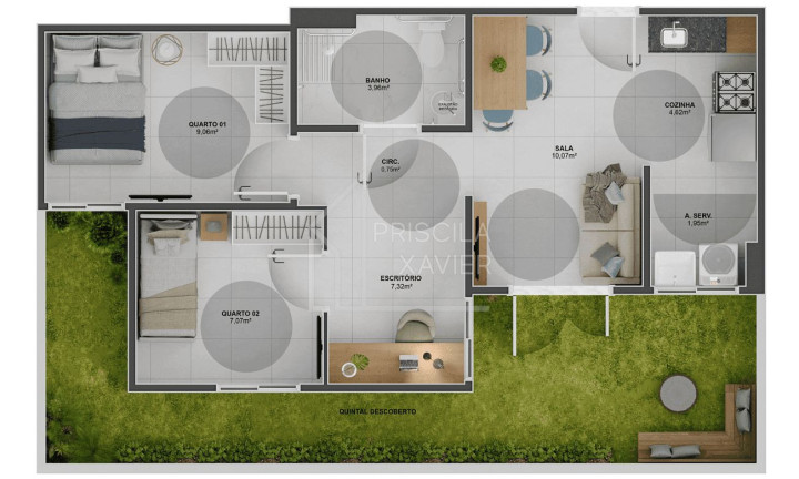 Imagem Apartamento com 2 Quartos à Venda, 42 m² em Aribiri - Vila Velha Imagem Apartamento com 2 Quartos à Venda, 42 m² em Aribiri - Vila Velha