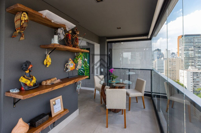 Imagem Cobertura com 1 Quarto à Venda, 90 m² em Cerqueira César - São Paulo