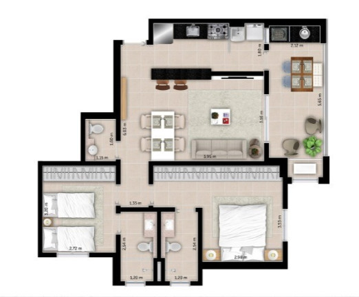 Imagem Imóvel com 2 Quartos à Venda, 81 m² em Vila Ana Maria - Ribeirão Preto Imagem Imóvel com 2 Quartos à Venda, 81 m² em Vila Ana Maria - Ribeirão Preto