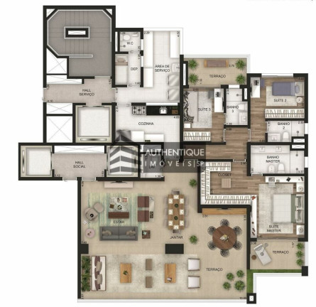 Imagem Apartamento com 4 Quartos à Venda, 610 m² em Jardins - São Paulo