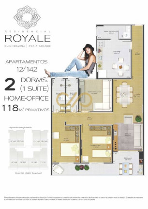 Imagem Apartamento com 2 Quartos à Venda, 119 m² em Guilhermina - Praia Grande Imagem Apartamento com 2 Quartos à Venda, 119 m² em Guilhermina - Praia Grande