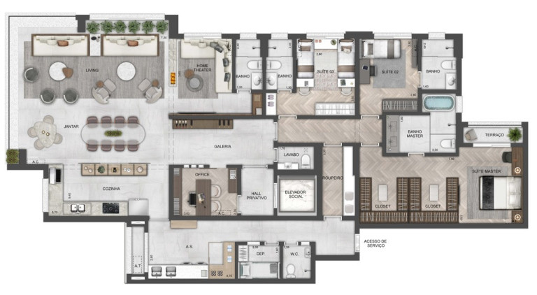 Imagem Apartamento com 4 Quartos à Venda, 220 m² em Vila Romana - São Paulo Imagem Apartamento com 4 Quartos à Venda, 220 m² em Vila Romana - São Paulo