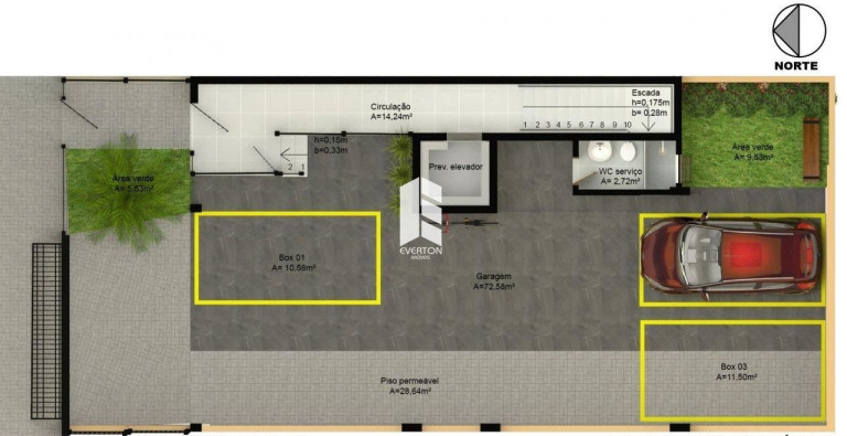 Imagem Apartamento com 1 Quarto à Venda, 42 m² em Nossa Senhora Do Rosário - Santa Maria