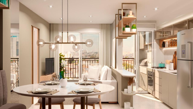 Imagem Apartamento com 2 Quartos à Venda, 52 m² em Jardim Santa Isabel - Piracicaba