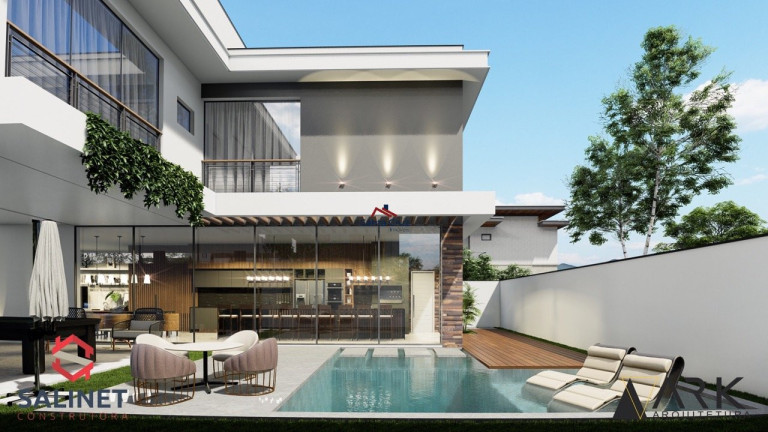 Imagem Sobrado com 3 Quartos à Venda, 377 m² em Jardim Dourado - Porto Belo