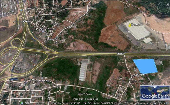 Terreno à Venda, 7.500 m² em Parafuso - Lauro De Freitas