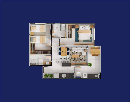 Imagem Apartamento com 2 Quartos à Venda, 56 m² em Jardim Britânia - Caraguatatuba Imagem Apartamento com 2 Quartos à Venda, 56 m² em Jardim Britânia - Caraguatatuba