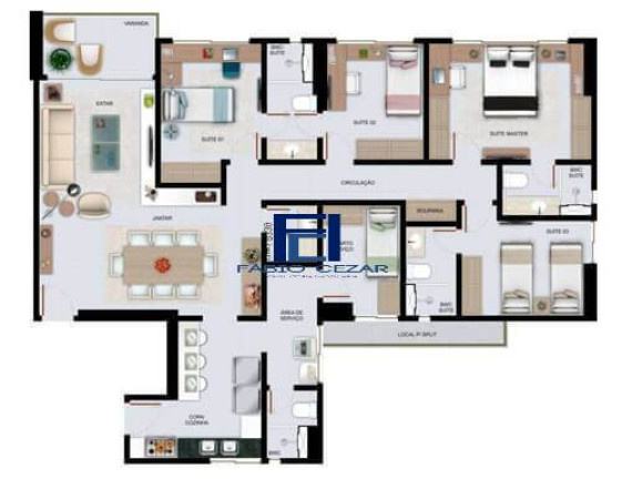 Imagem Apartamento com 4 Quartos à Venda, 104 m² em Ilha Do Retiro - Recife Imagem Apartamento com 4 Quartos à Venda, 104 m² em Ilha Do Retiro - Recife