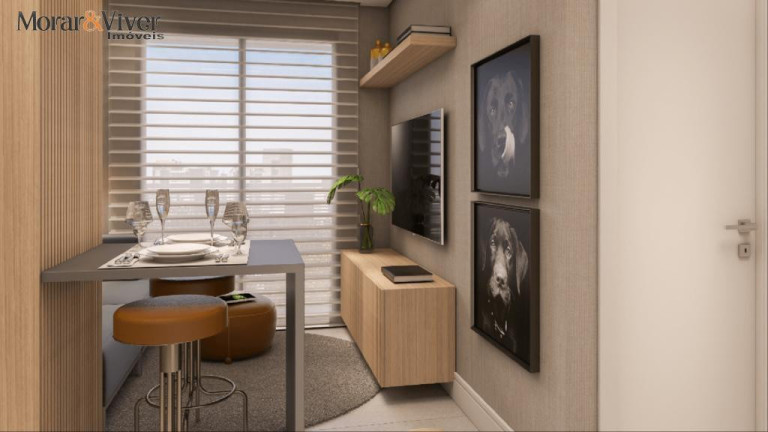 Imagem Apartamento com 1 Quarto à Venda, 24 m² em Centro - Curitiba