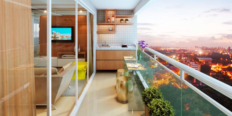 Imagem Apartamento com 3 Quartos à Venda, 74 m² em Guararapes - Fortaleza