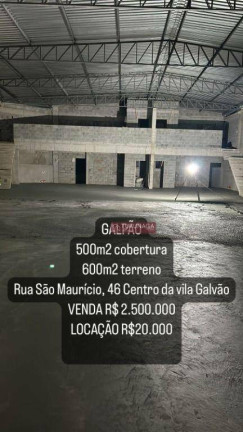 Galpão à Venda ou Locação, 600 m² em Vila Galvão - Guarulhos