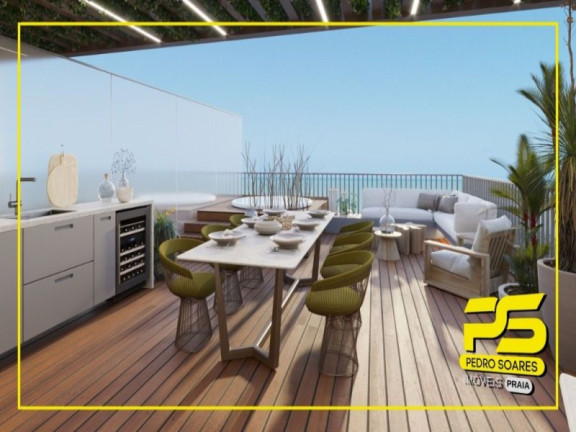 Imagem Apartamento com 2 Quartos à Venda, 45 m² em Cabo Branco - João Pessoa