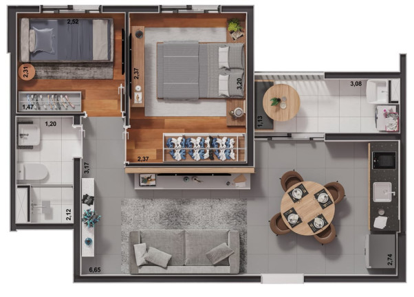 Imagem Apartamento com 2 Quartos à Venda, 40 m² em Ipiranga - São Paulo Imagem Apartamento com 2 Quartos à Venda, 40 m² em Ipiranga - São Paulo