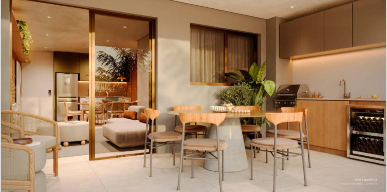Imagem Apartamento com 3 Quartos à Venda,  em Praia Do Cupe - Ipojuca