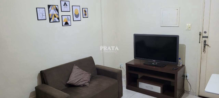 Imagem Apartamento com 1 Quarto à Venda, 45 m² em Centro - São Vicente Imagem Apartamento com 1 Quarto à Venda, 45 m² em Centro - São Vicente