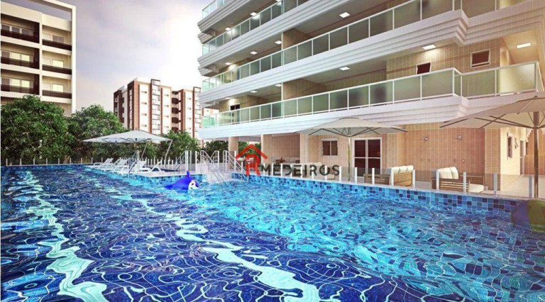 Apartamento com 4 Quartos à Venda, 182 m² em Caiçara - Praia Grande