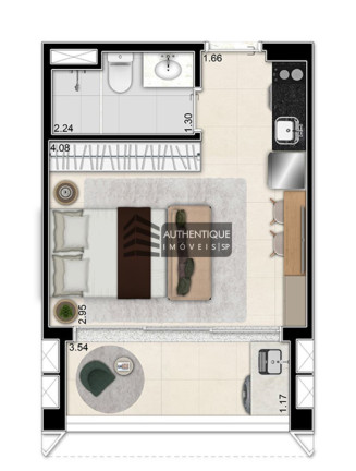 Imagem Imóvel com 1 Quarto à Venda, 25 m² em Vila Clementino - São Paulo Imagem Imóvel com 1 Quarto à Venda, 25 m² em Vila Clementino - São Paulo