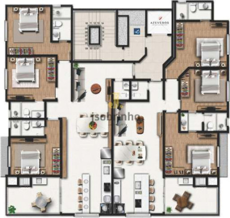 Apartamento com 3 Quartos à Venda, 105 m² em Meia Praia - Itapema