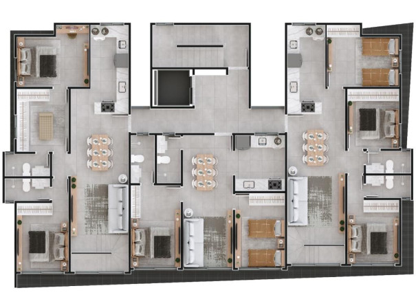 Imagem Apartamento com 3 Quartos à Venda, 118 m² em Bessa - João Pessoa
