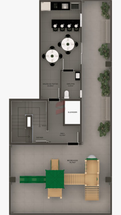 Imagem Apartamento com 3 Quartos à Venda, 153 m² em Centro - Pinhais