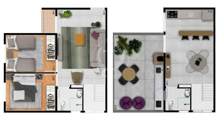 Imagem Cobertura com 2 Quartos à Venda, 42 m² em Jardim Centenário - Guarulhos