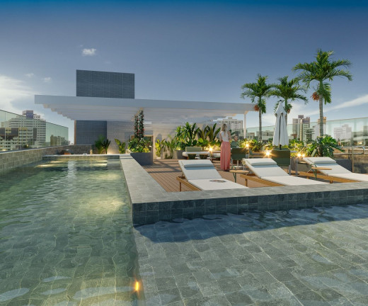 Imagem Apartamento com 1 Quarto à Venda, 20 m² em Jardim Oceania - João Pessoa