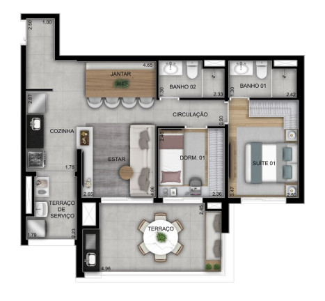 Imagem Apartamento com 3 Quartos à Venda, 228 m² em Vila Guilhermina - São Paulo Imagem Apartamento com 3 Quartos à Venda, 228 m² em Vila Guilhermina - São Paulo