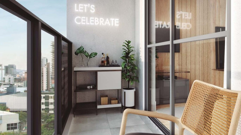 Imagem Loft com 1 Quarto à Venda, 23 m² em Mercês - Curitiba