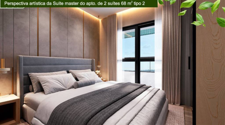 Imagem Apartamento com 2 Quartos à Venda, 69 m² em Forte - Praia Grande