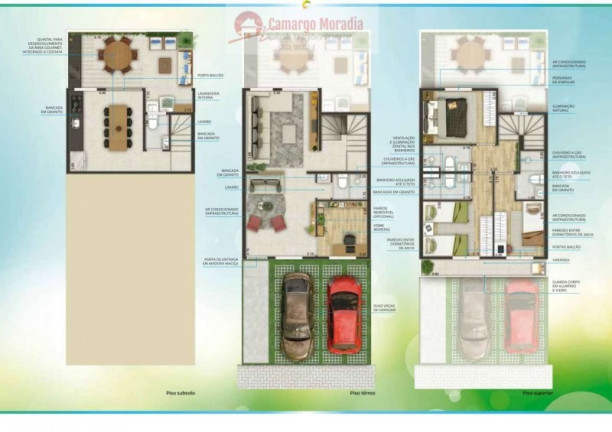 Imagem Casa de Condomínio com 3 Quartos à Venda, 95 m² em Jardim Modelo - Suzano