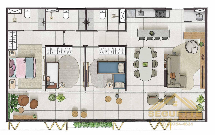 Imagem Apartamento à Venda, 69 m² em Riviera De São Lourenço - Bertioga Imagem Apartamento à Venda, 69 m² em Riviera De São Lourenço - Bertioga