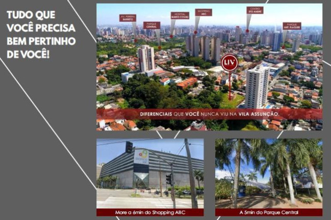 Imagem Apartamento com 2 Quartos à Venda, 40 m² em Vila Eldizia - Santo André Imagem Apartamento com 2 Quartos à Venda, 40 m² em Vila Eldizia - Santo André