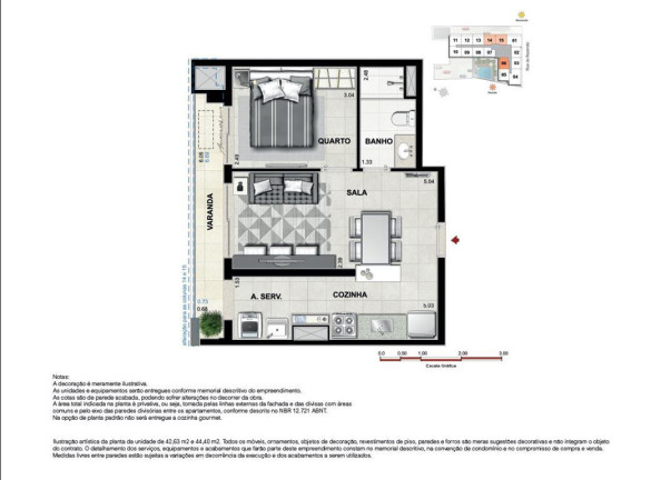 Imagem Apartamento com 1 Quarto à Venda, 43 m² em Centro - Rio De Janeiro Imagem Apartamento com 1 Quarto à Venda, 43 m² em Centro - Rio De Janeiro