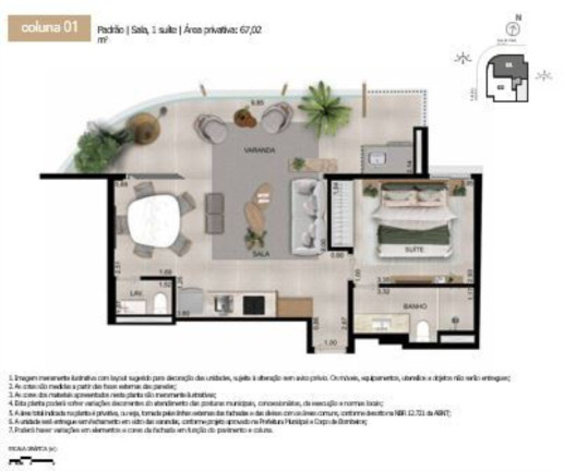 Imagem Imóvel com 1 Quarto à Venda, 131 m² em Leblon - Rio De Janeiro