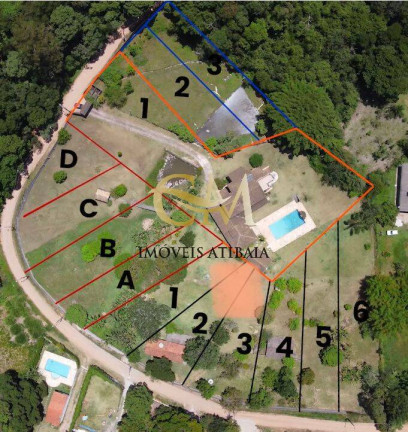 Terreno à Venda, 500 m² em Jardim Estância Brasil - Atibaia