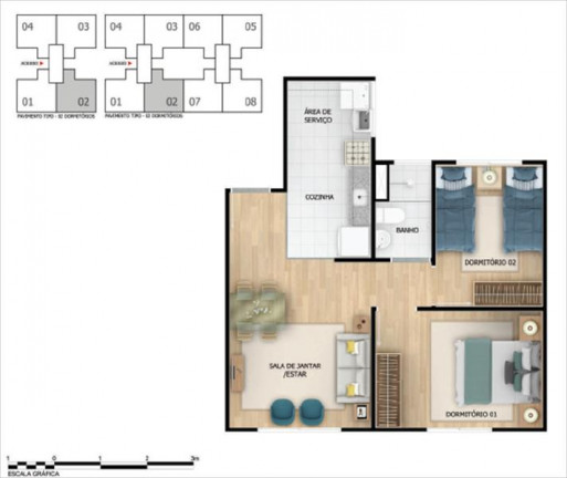 Imagem Apartamento com 2 Quartos à Venda, 43 m² em Recreio Dos Bandeirantes - Rio De Janeiro Imagem Apartamento com 2 Quartos à Venda, 43 m² em Recreio Dos Bandeirantes - Rio De Janeiro