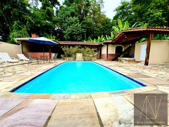 Imagem Casa de Condomínio com 6 Quartos para Temporada, 360 m² em Mar Verde - Caraguatatuba