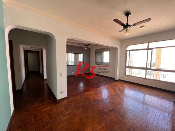 Imagem Apartamento com 3 Quartos à Venda, 118 m² em Embaré - Santos