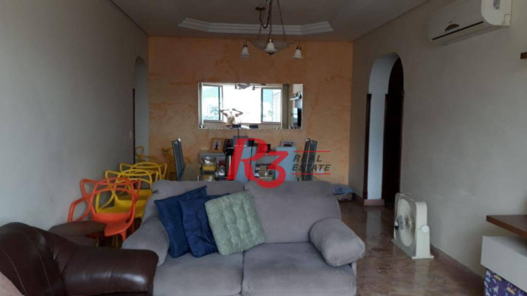 Apartamento com 3 Quartos à Venda, 130 m² em Gonzaga - Santos