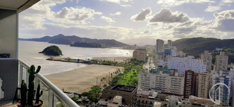 Imagem Apartamento com 1 Quarto à Venda, 54 m² em Pompéia - Santos