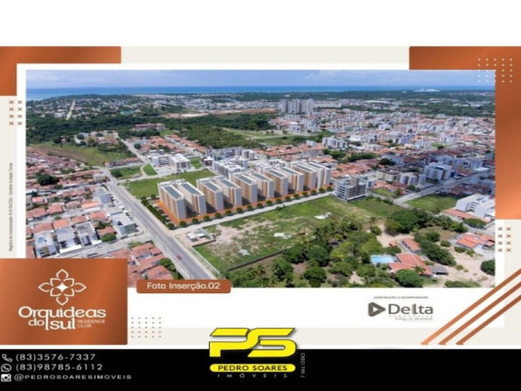 Apartamento com 2 Quartos à Venda, 57 m² em Jardim Cidade Universitária - João Pessoa
