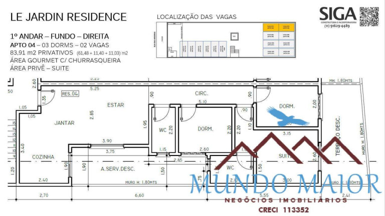 Imagem Apartamento com 3 Quartos à Venda, 128 m² em Jardim - Santo André Imagem Apartamento com 3 Quartos à Venda, 128 m² em Jardim - Santo André